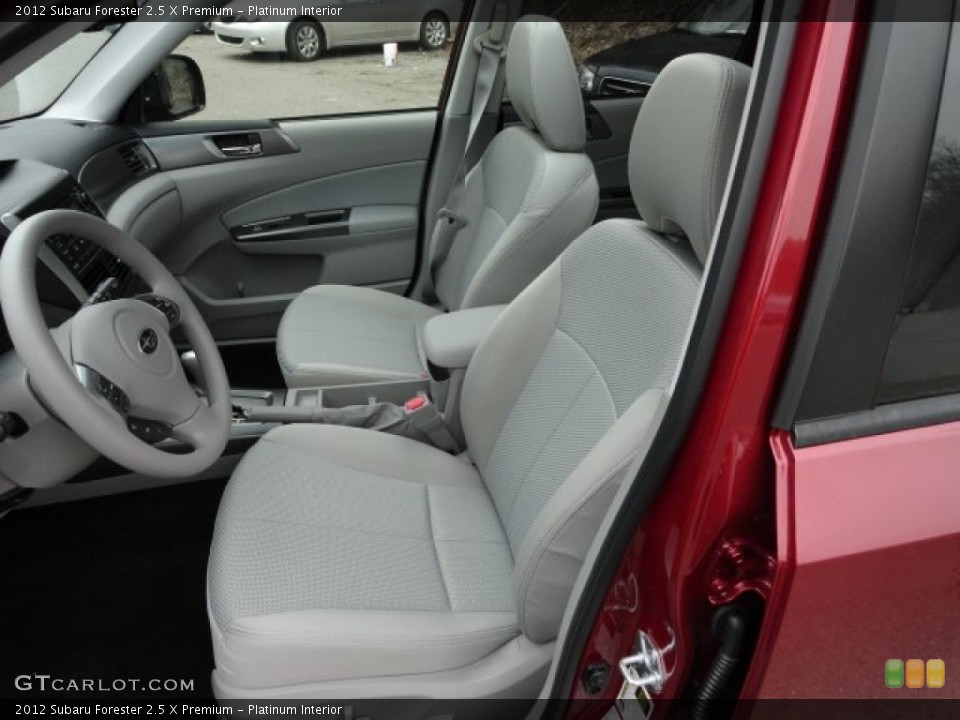 Platinum Interior Photo for the 2012 Subaru Forester 2.5 X Premium #60447202