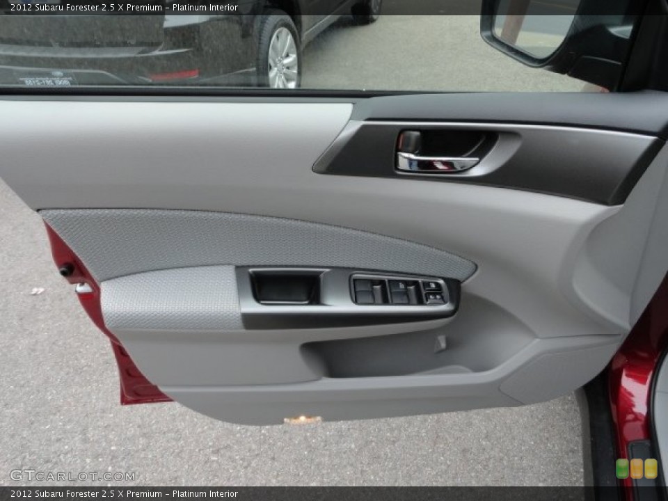 Platinum Interior Door Panel for the 2012 Subaru Forester 2.5 X Premium #60447229