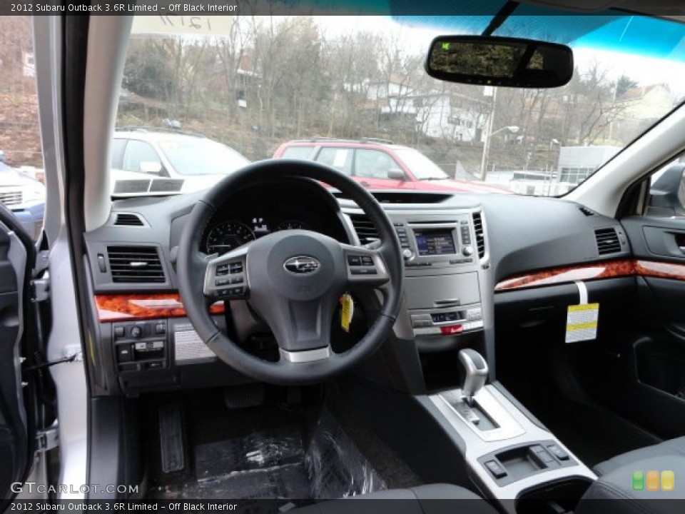 Off Black Interior Dashboard for the 2012 Subaru Outback 3.6R Limited #60447912