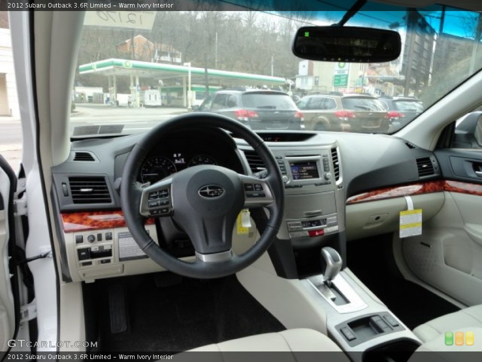 Warm Ivory Interior Photo for the 2012 Subaru Outback 3.6R Limited #60447988