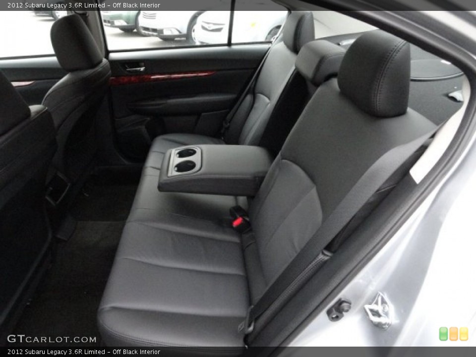 Off Black Interior Photo for the 2012 Subaru Legacy 3.6R Limited #60448438