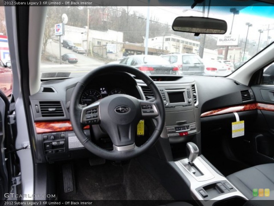 Off Black Interior Photo for the 2012 Subaru Legacy 3.6R Limited #60448446
