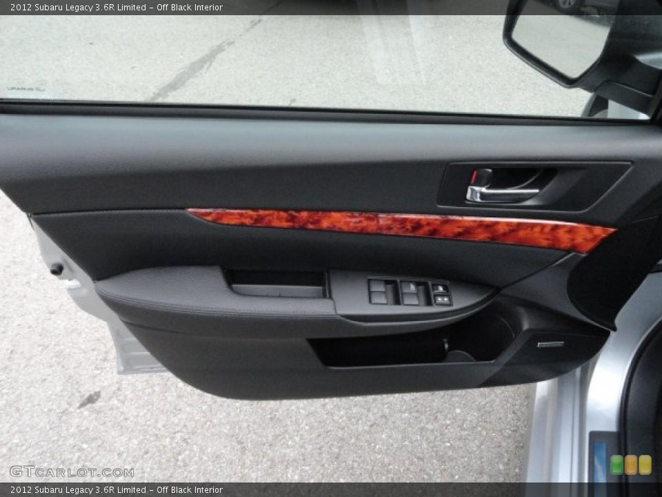 Off Black Interior Door Panel for the 2012 Subaru Legacy 3.6R Limited #60448452