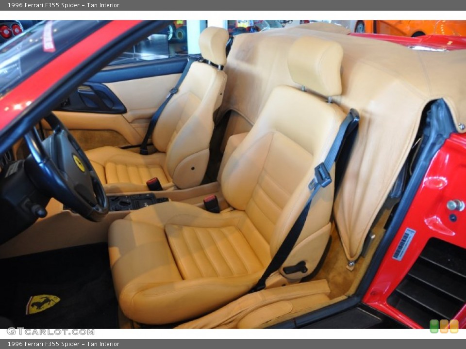 Tan 1996 Ferrari F355 Interiors