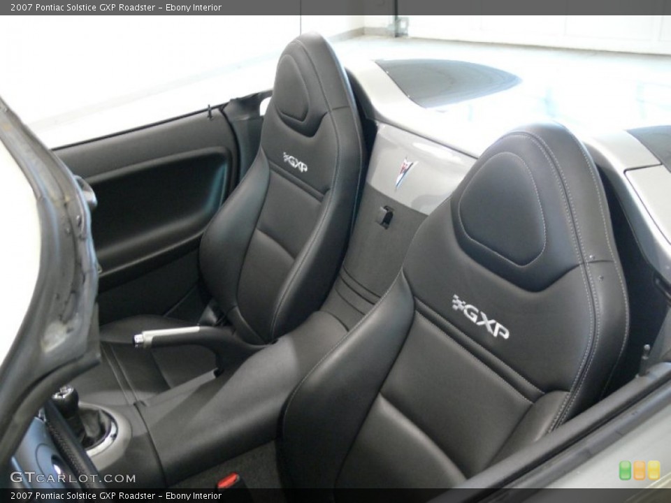 Ebony Interior Photo for the 2007 Pontiac Solstice GXP Roadster #60450519