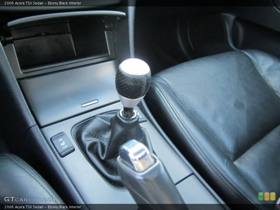 Ebony Black Interior Transmission for the 2006 Acura TSX Sedan #60456195