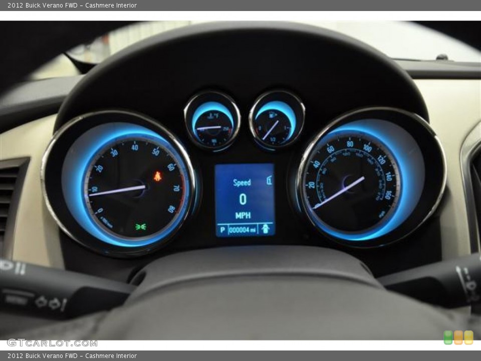 Cashmere Interior Gauges for the 2012 Buick Verano FWD #60461225