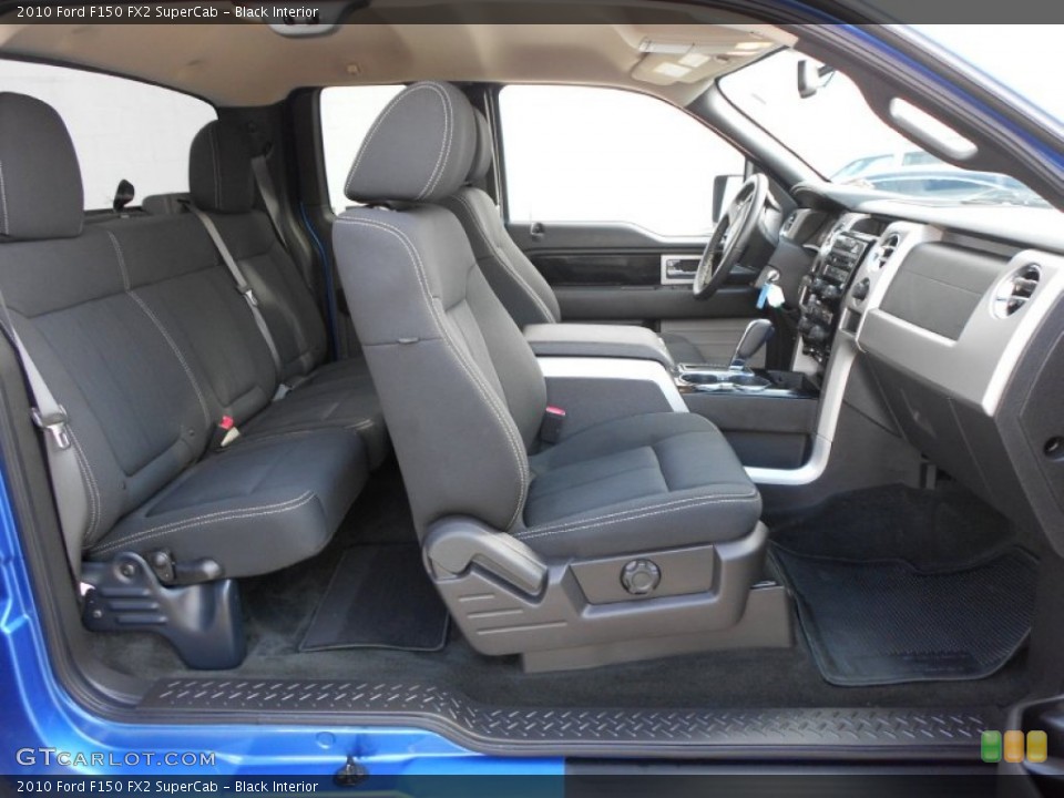 Black Interior Photo for the 2010 Ford F150 FX2 SuperCab #60462393