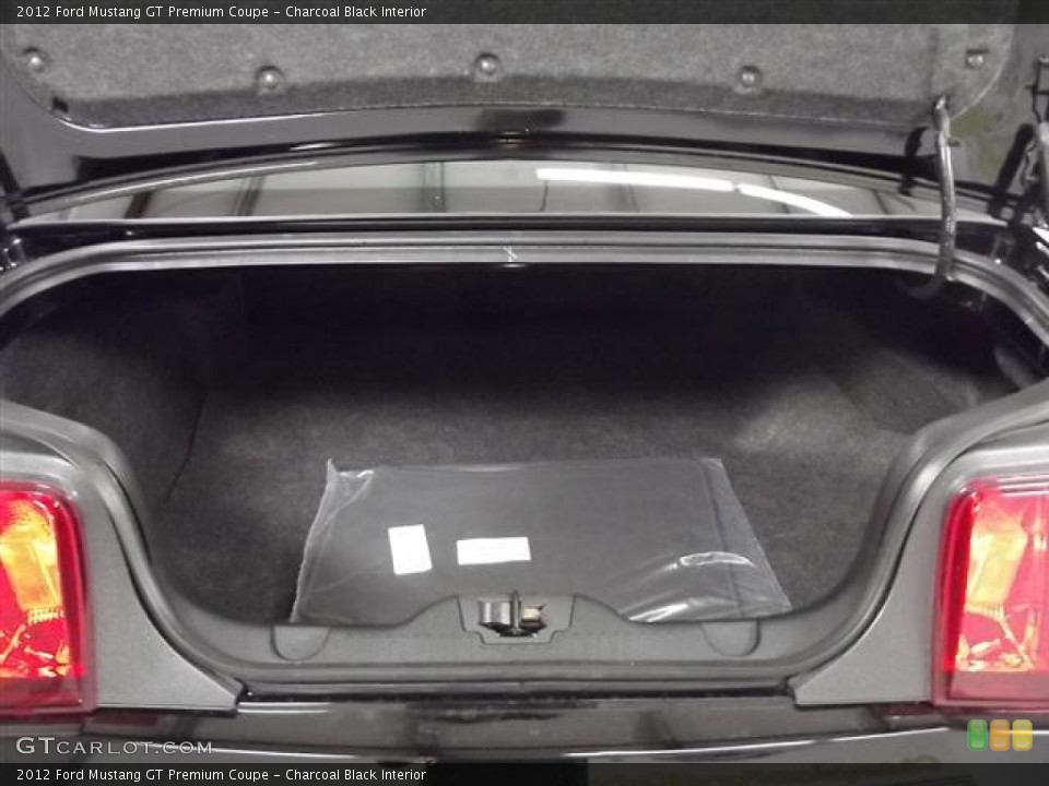 Charcoal Black Interior Trunk for the 2012 Ford Mustang GT Premium Coupe #60464869