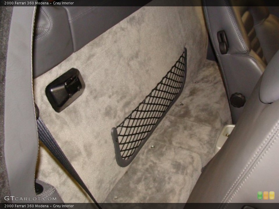 Grey Interior Photo for the 2000 Ferrari 360 Modena #60466636