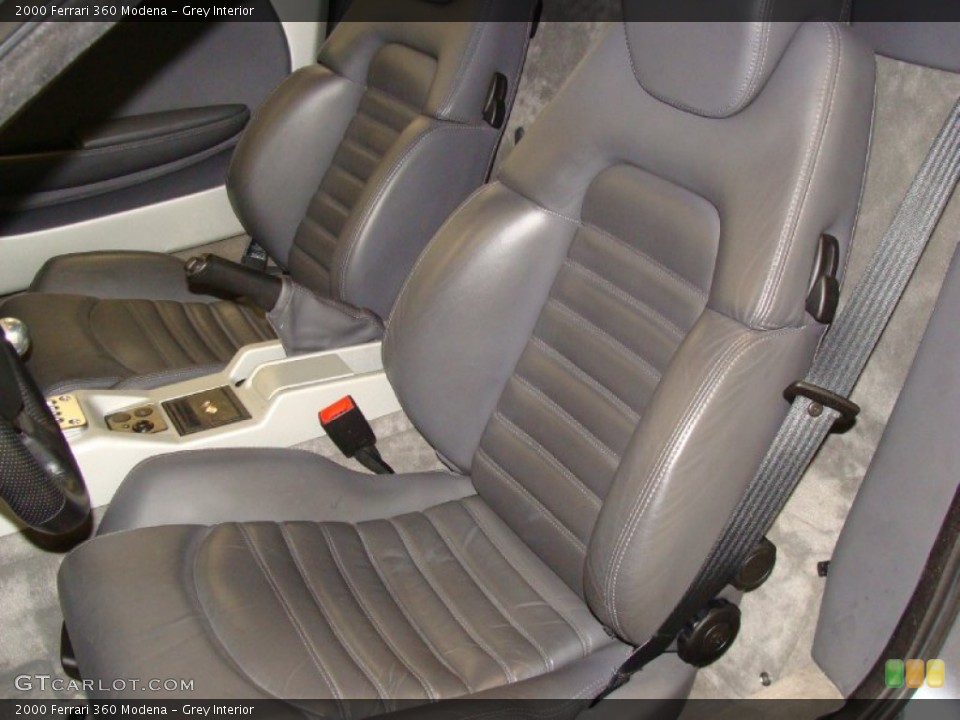 Grey Interior Front Seat for the 2000 Ferrari 360 Modena #60466672