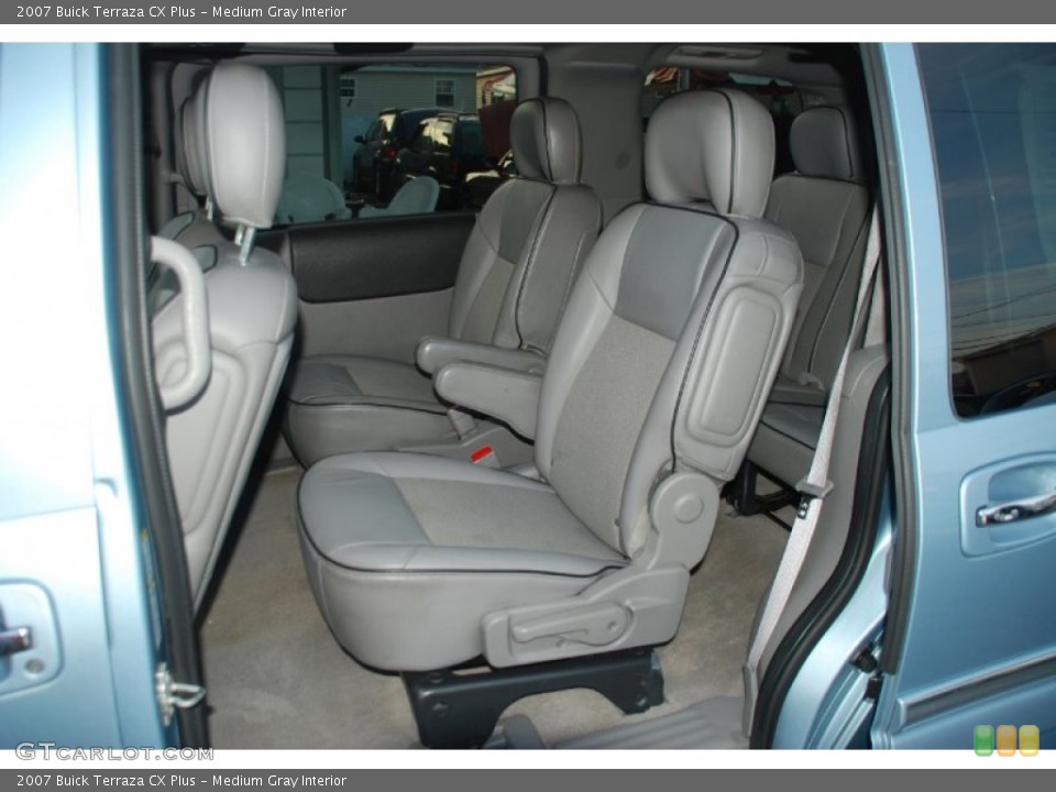 Medium Gray Interior Rear Seat for the 2007 Buick Terraza CX Plus #60467650