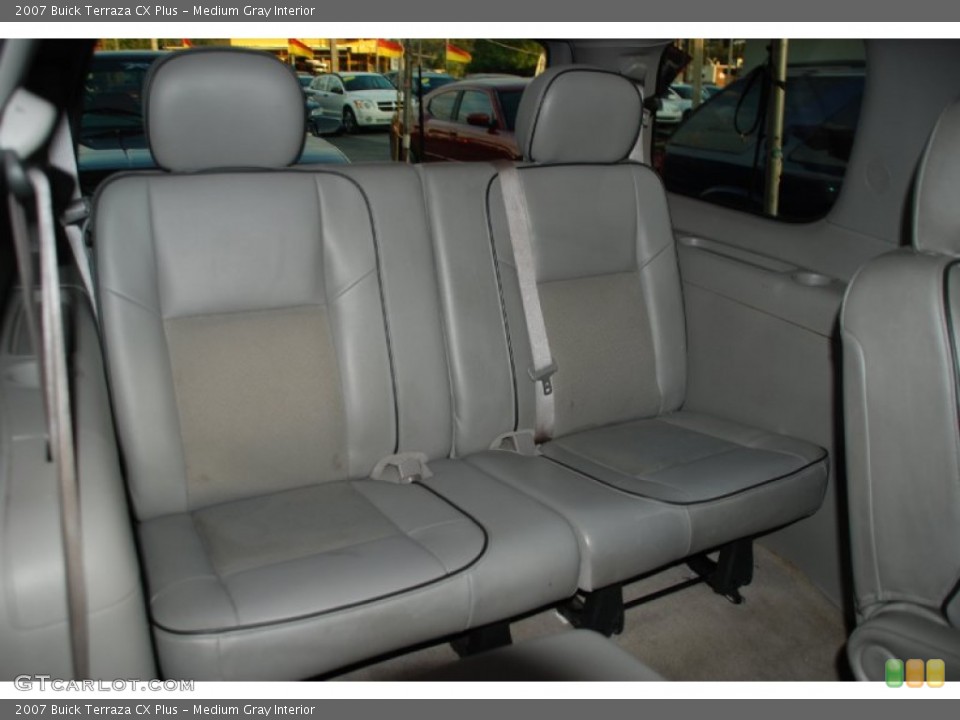 Medium Gray Interior Rear Seat for the 2007 Buick Terraza CX Plus #60467680