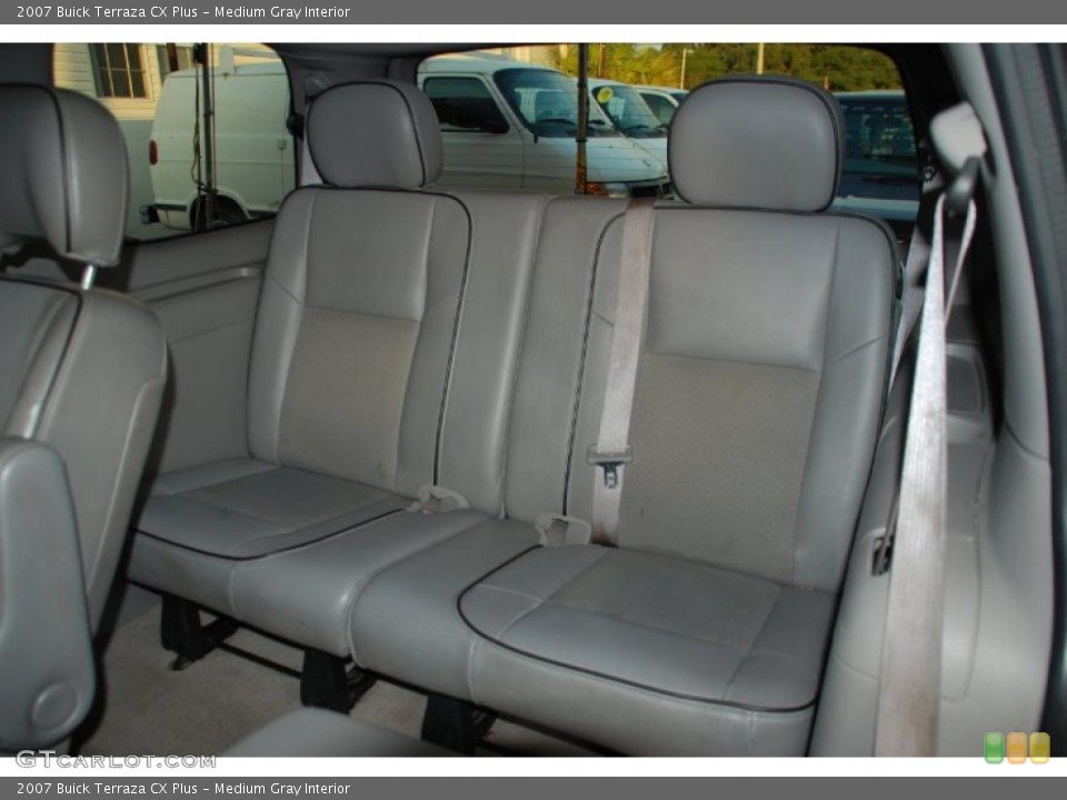 Medium Gray Interior Rear Seat for the 2007 Buick Terraza CX Plus #60467687