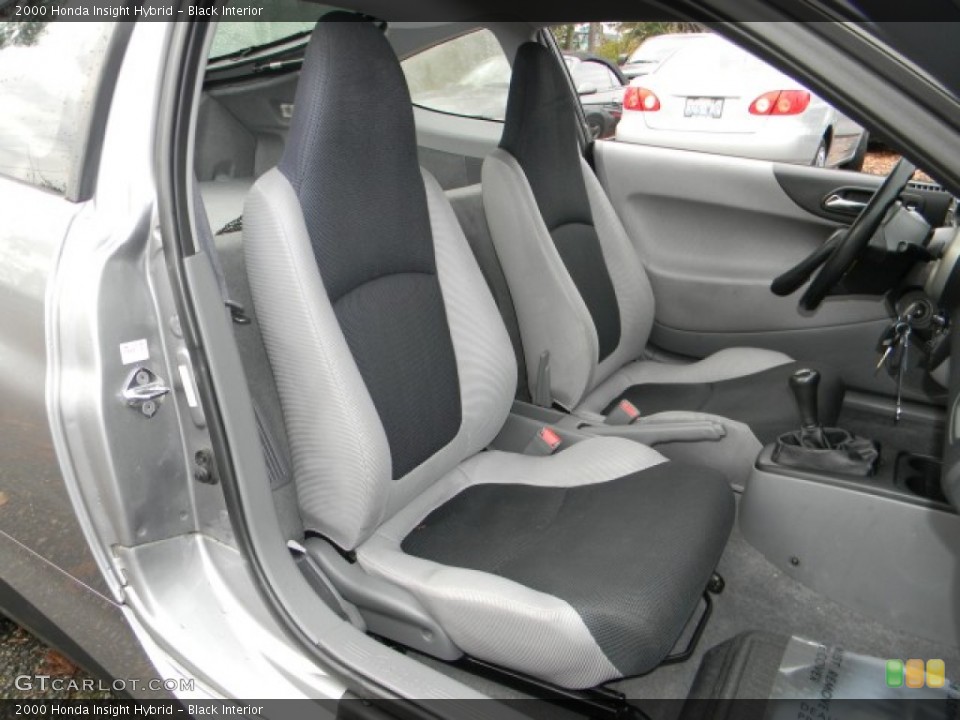 Black Interior Front Seat for the 2000 Honda Insight Hybrid #60467926