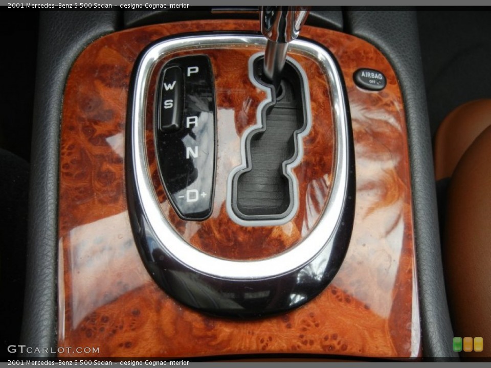designo Cognac Interior Transmission for the 2001 Mercedes-Benz S 500 Sedan #60469062