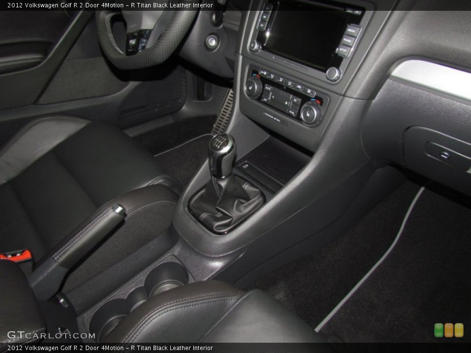 R Titan Black Leather Interior Transmission for the 2012 Volkswagen Golf R 2 Door 4Motion #60469091