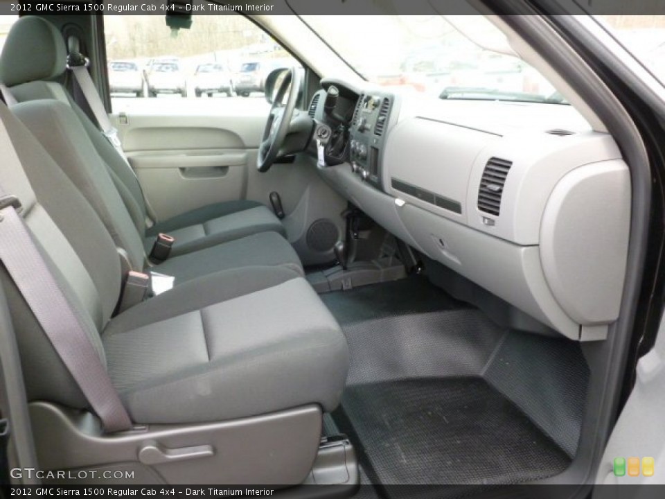 Dark Titanium Interior Photo for the 2012 GMC Sierra 1500 Regular Cab 4x4 #60470249