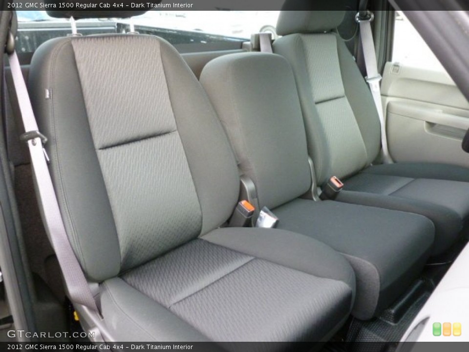 Dark Titanium Interior Photo for the 2012 GMC Sierra 1500 Regular Cab 4x4 #60470264