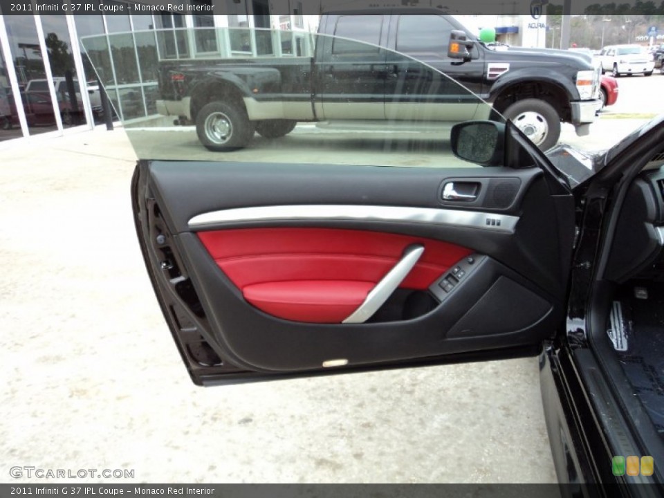 Monaco Red Interior Door Panel for the 2011 Infiniti G 37 IPL Coupe #60471836