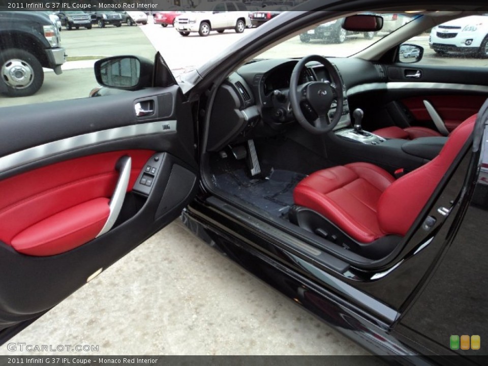 Monaco Red Interior Photo for the 2011 Infiniti G 37 IPL Coupe #60471845