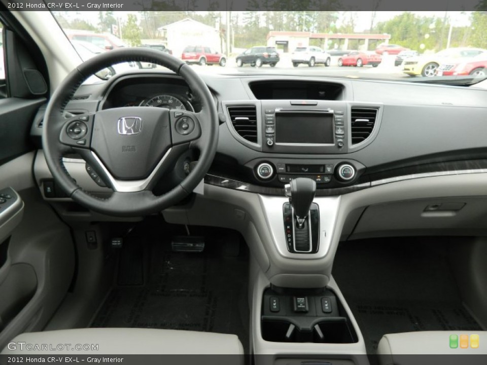 Gray Interior Dashboard for the 2012 Honda CR-V EX-L #60472403
