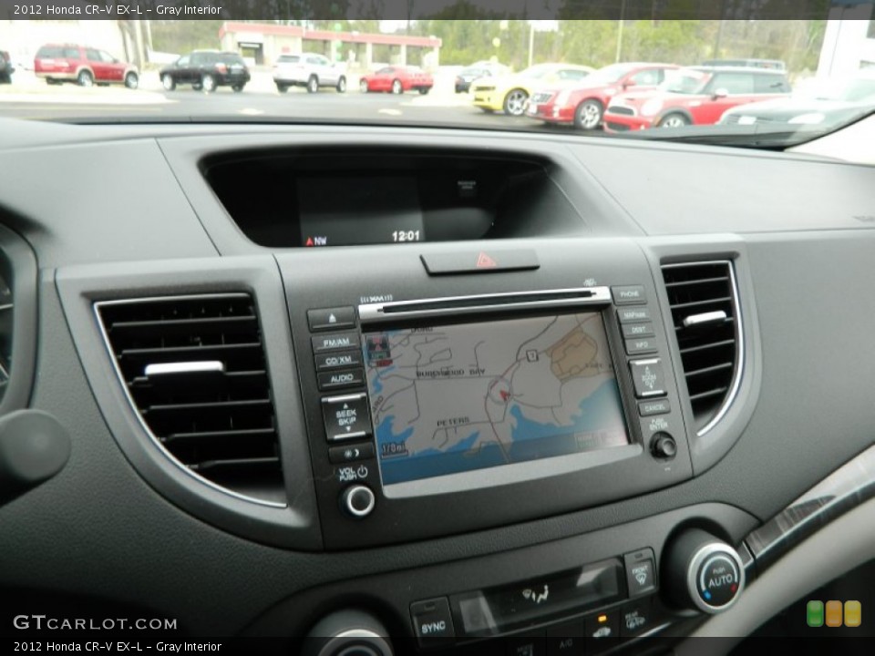 Gray Interior Navigation for the 2012 Honda CR-V EX-L #60472451