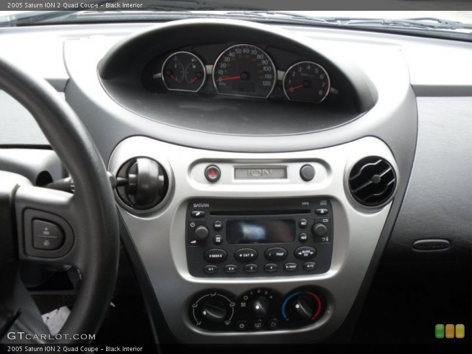 Black Interior Controls for the 2005 Saturn ION 2 Quad Coupe #60473798