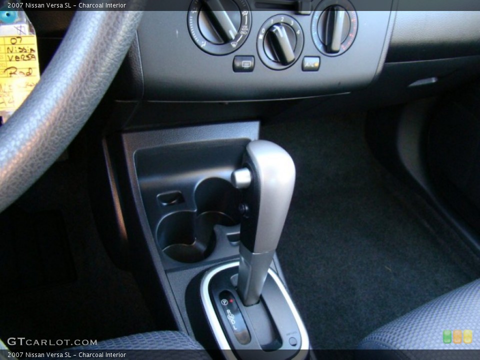 Charcoal Interior Transmission for the 2007 Nissan Versa SL #60475116