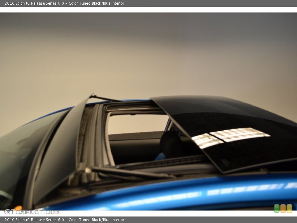 Color Tuned Black/Blue Interior Sunroof for the 2010 Scion tC Release Series 6.0 #60479595