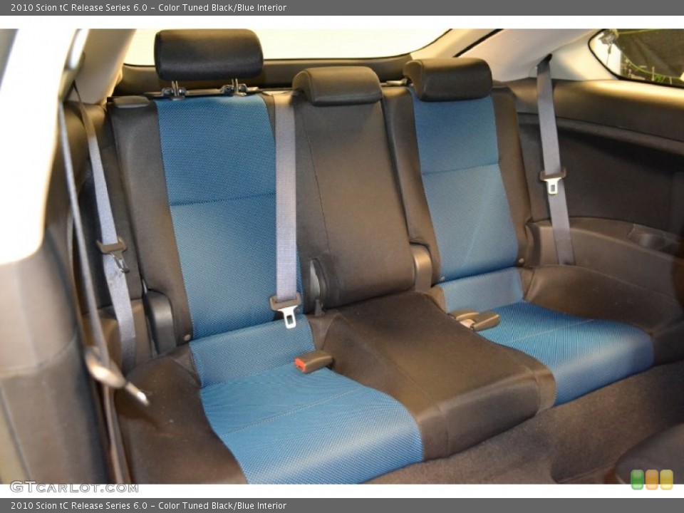 Color Tuned Black/Blue Interior Rear Seat for the 2010 Scion tC Release Series 6.0 #60479621