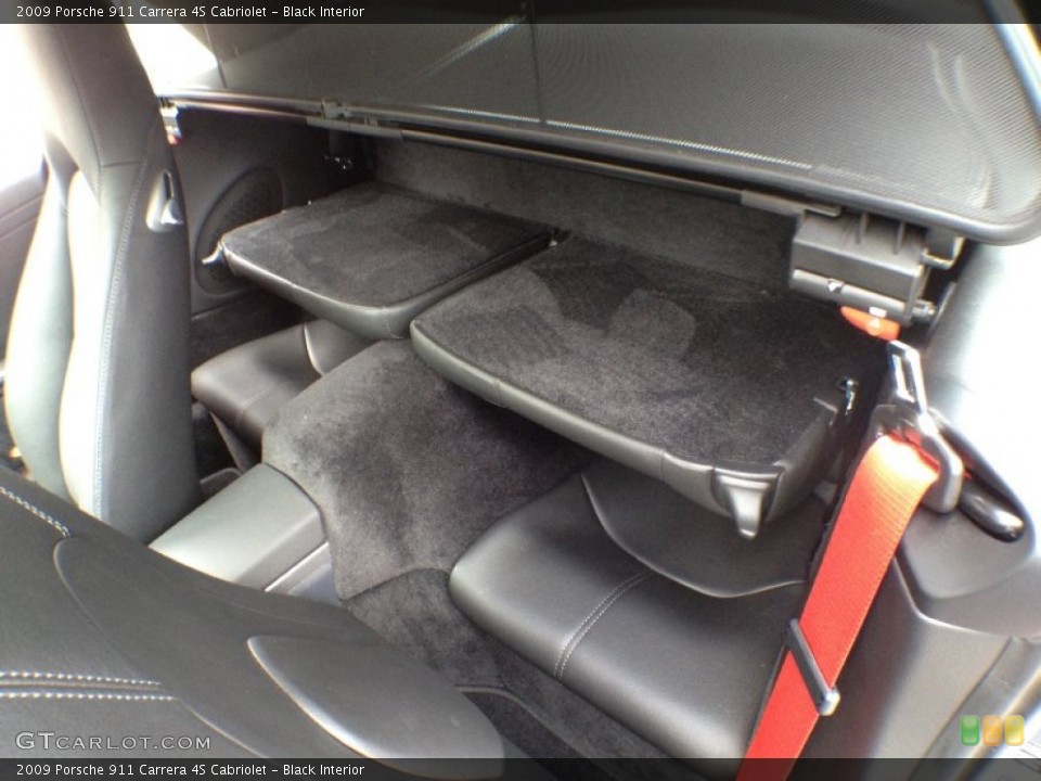 Black Interior Photo for the 2009 Porsche 911 Carrera 4S Cabriolet #60482843