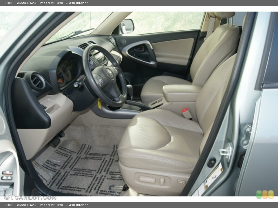 Ash Interior Photo for the 2008 Toyota RAV4 Limited V6 4WD #60484721