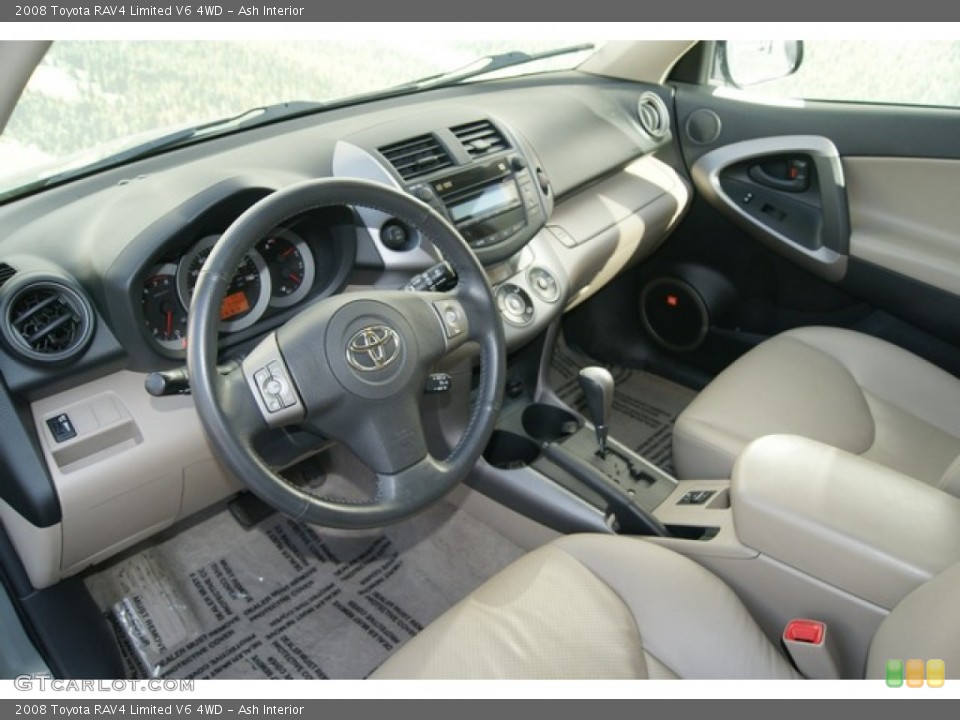 Ash Interior Photo for the 2008 Toyota RAV4 Limited V6 4WD #60484730
