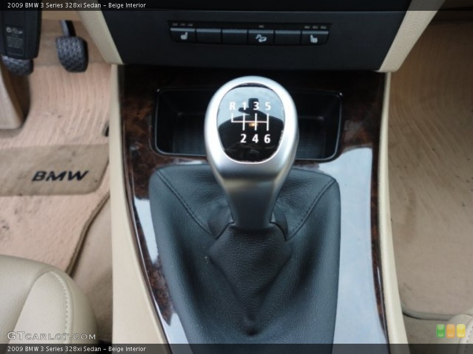 Beige Interior Transmission for the 2009 BMW 3 Series 328xi Sedan #60485168