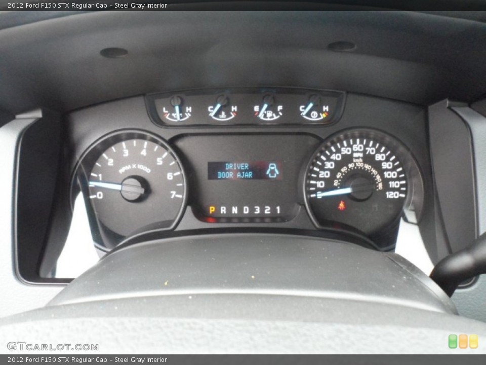 Steel Gray Interior Gauges for the 2012 Ford F150 STX Regular Cab #60486080