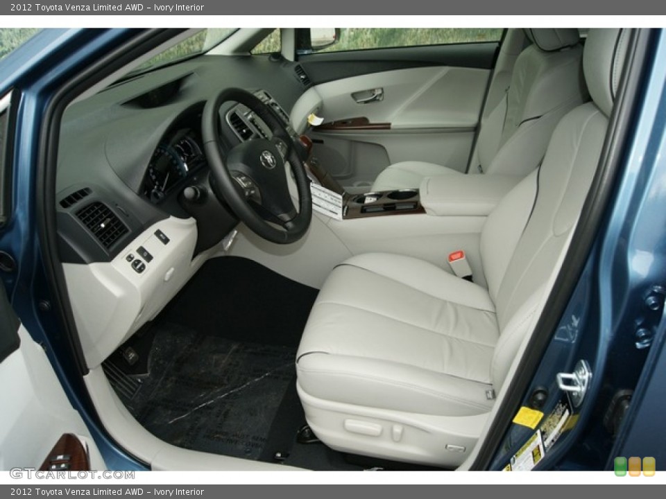 Ivory Interior Photo for the 2012 Toyota Venza Limited AWD #60486266
