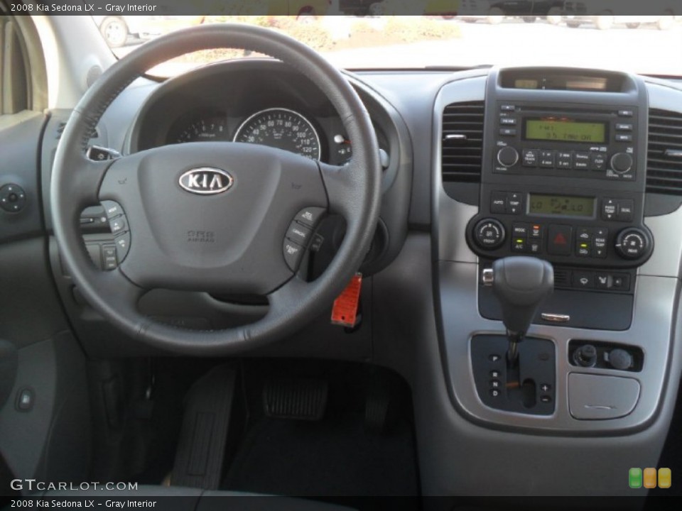 Gray Interior Dashboard for the 2008 Kia Sedona LX #60486311