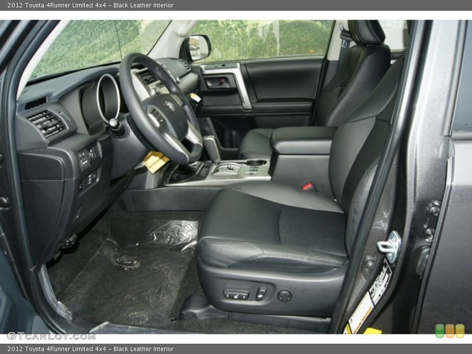 Black Leather Interior Photo for the 2012 Toyota 4Runner Limited 4x4 #60487088