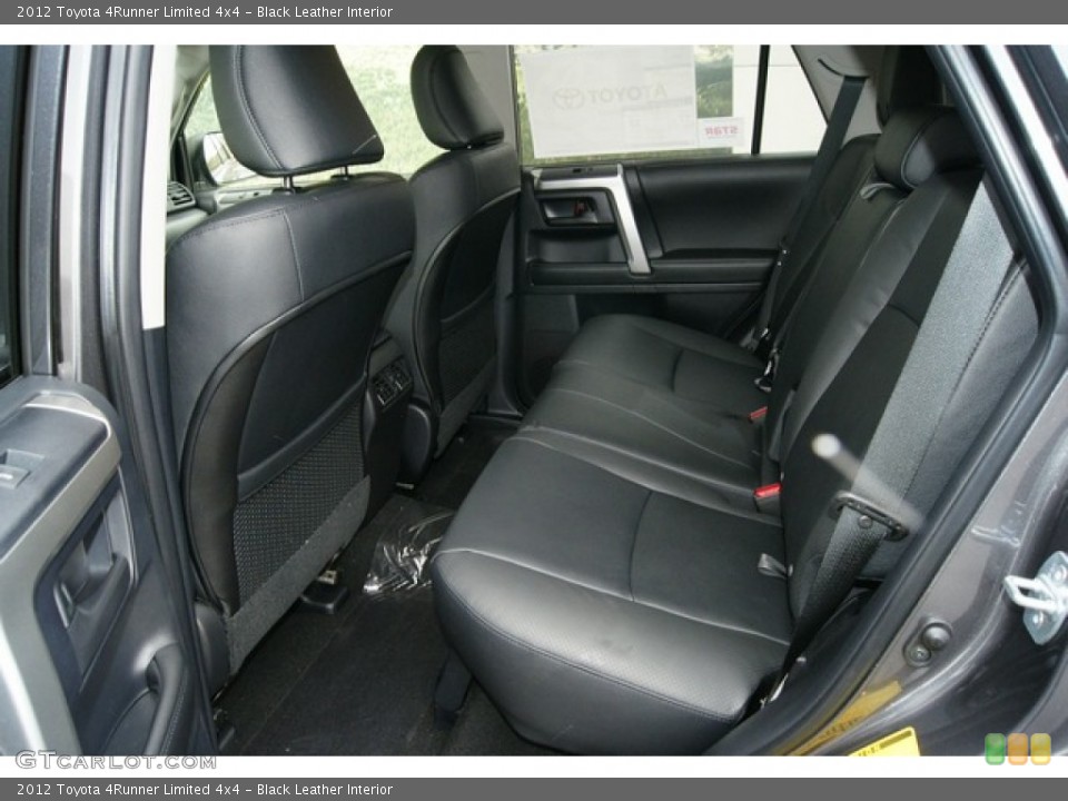 Black Leather Interior Photo for the 2012 Toyota 4Runner Limited 4x4 #60487127
