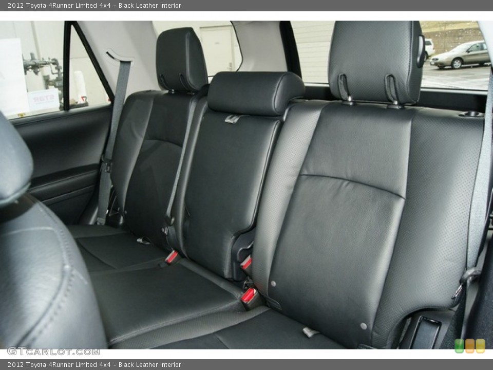 Black Leather Interior Photo for the 2012 Toyota 4Runner Limited 4x4 #60487136