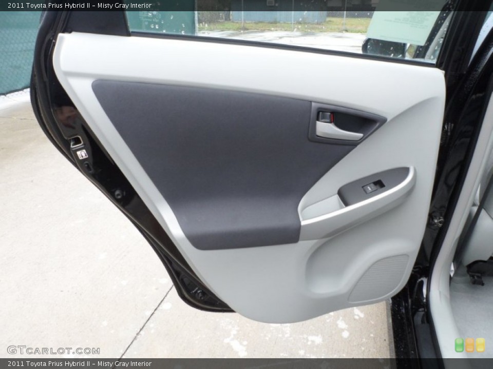 Misty Gray Interior Door Panel for the 2011 Toyota Prius Hybrid II #60487531