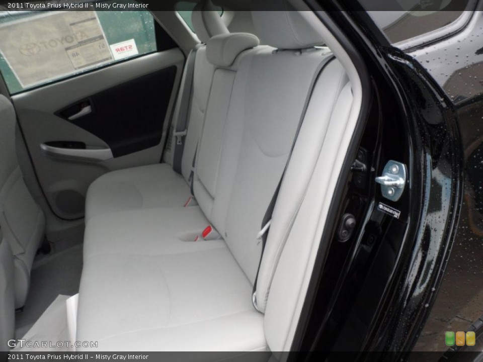 Misty Gray Interior Photo for the 2011 Toyota Prius Hybrid II #60487538