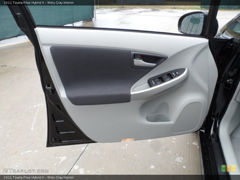 Misty Gray Interior Door Panel for the 2011 Toyota Prius Hybrid II #60487546