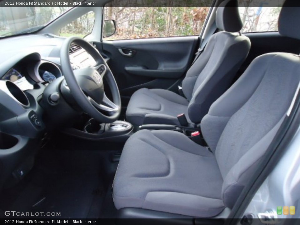 Black Interior Photo for the 2012 Honda Fit  #60487895