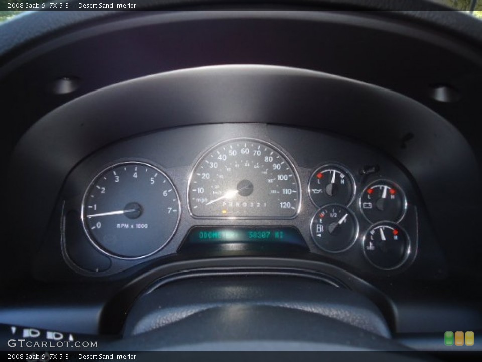 Desert Sand Interior Gauges for the 2008 Saab 9-7X 5.3i #60489386