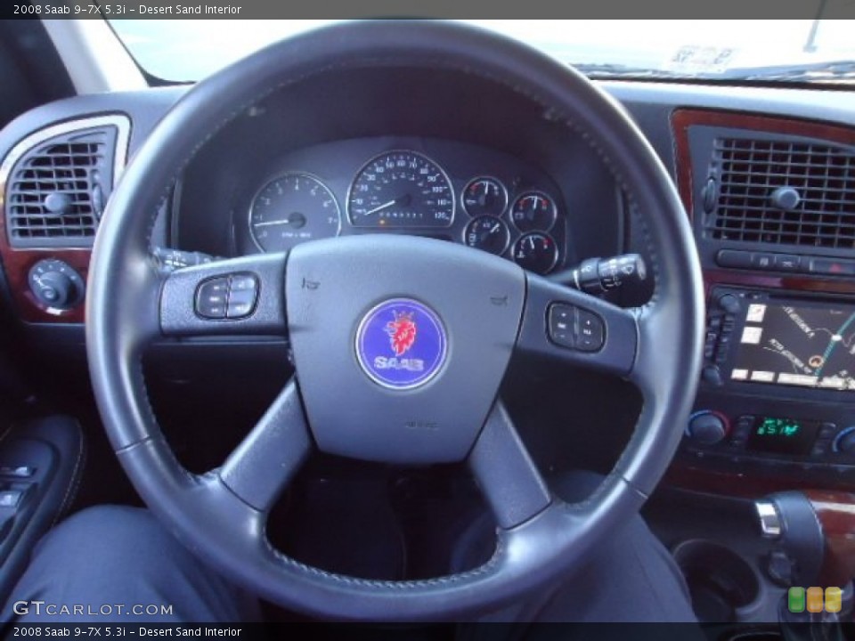 Desert Sand Interior Steering Wheel for the 2008 Saab 9-7X 5.3i #60489395