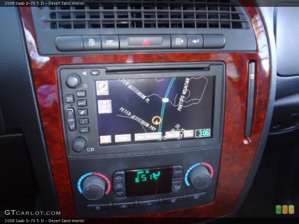 Desert Sand Interior Navigation for the 2008 Saab 9-7X 5.3i #60489423
