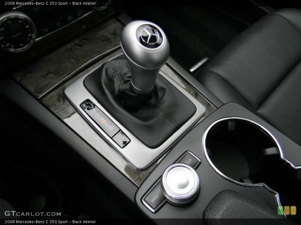 Black Interior Transmission for the 2008 Mercedes-Benz C 350 Sport #60489665