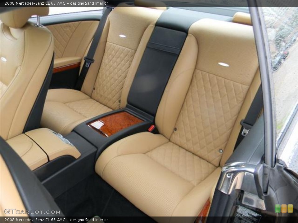 designo Sand Interior Photo for the 2008 Mercedes-Benz CL 65 AMG #60490097